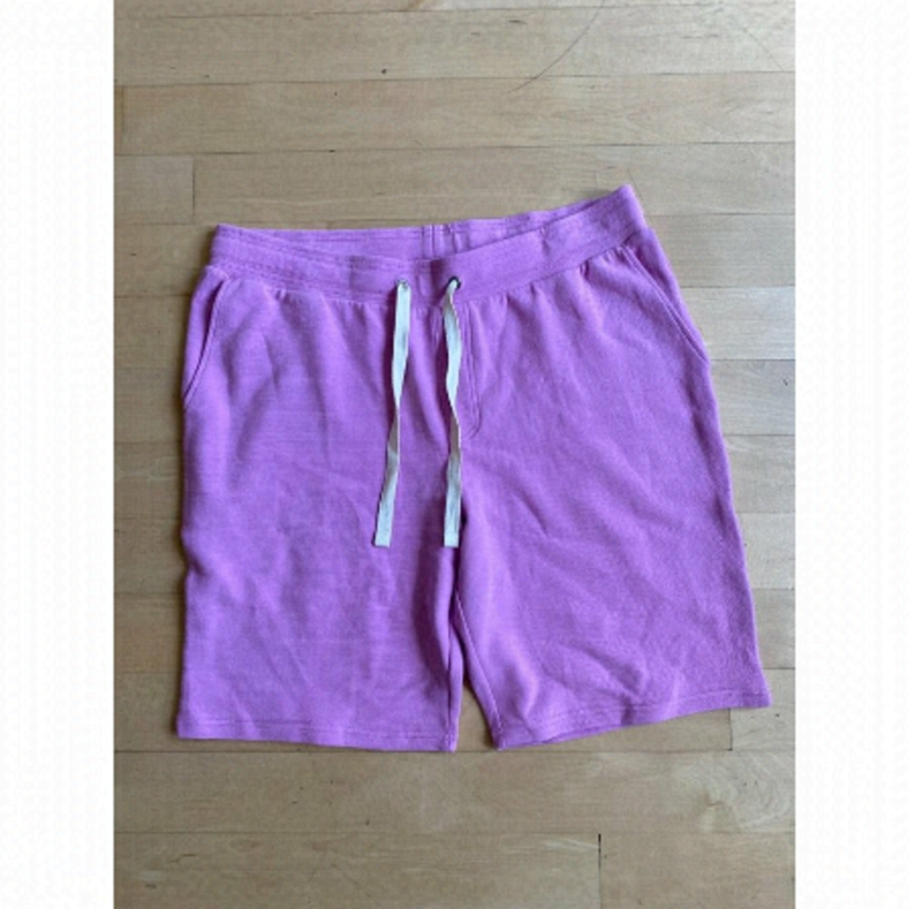 ABOUND Drawstring shorts in purple lily stretch ribbed casual men's sz Xlarge